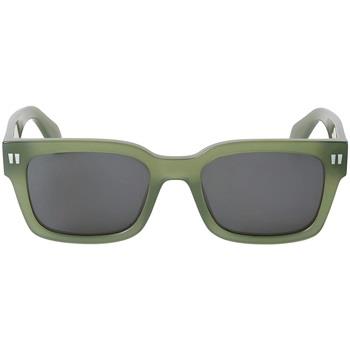 Lunettes de soleil Off-White OERI108 Col Midland. 5707 vert sauge Lune...