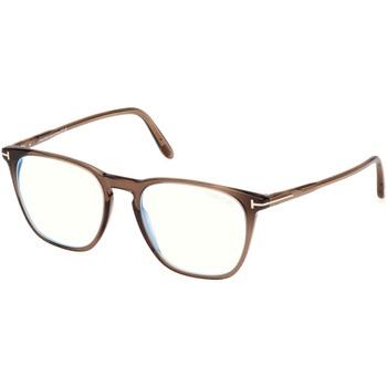 Lunettes de soleil Tom Ford FT5937-B Cadres Optiques, Maron, 52 mm