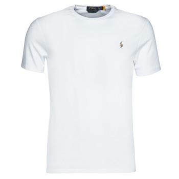 T-shirt Polo Ralph Lauren T-SHIRT AJUSTE COL ROND EN PIMA COTON