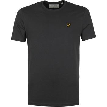 T-shirt Lyle And Scott Lyle Scott T-Shirt Plain Gris