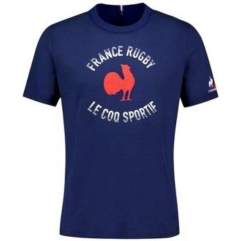 T-shirt Le Coq Sportif T-SHIRT BLEU UNISEXE FANWEAR 2