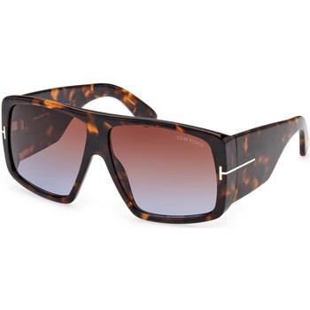 Lunettes de soleil Tom Ford FT1036 CORBEAU Lunettes de soleil, Havana/...