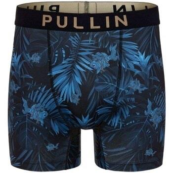 Boxers Pullin Boxer Long Homme Microfibre BASSIN Bleu