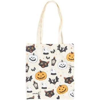 Sac Bandouliere Something Different Spooky Cat And Pumpkin