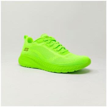 Baskets Skechers BASKET BOBS SQUAD VERT FLUO