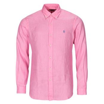 Chemise Polo Ralph Lauren CHEMISE COUPE DROITE EN LIN