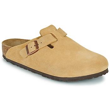 Sabots Birkenstock Boston LEVE Latte Cream