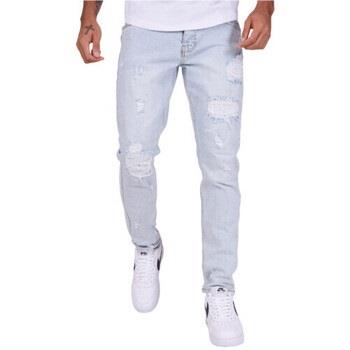 Pantalon Project X Paris Jean homme Regular Pxp bleu clair T229002 LB