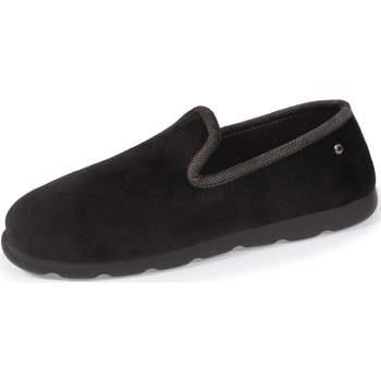 Chaussons Isotoner Chaussons charentaises Homme Noir