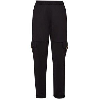 Pantalon Liu Jo Pantalon cargo en coton molletonné