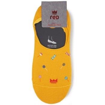 Socquettes Red Sox Doublure de chaussure imprime Lollipops pour hommes