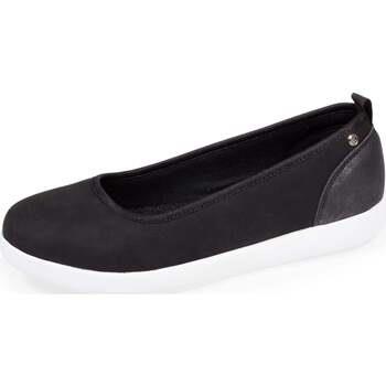 Ballerines Isotoner Ballerine Femme Slip-on confort Noir