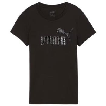 T-shirt Puma TEE SHIRT NOIR - Noir - L