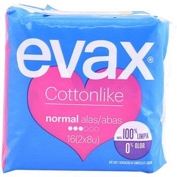 Accessoires corps Evax Cottonlike Compresas Normal Alas