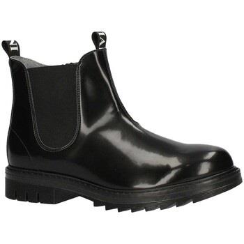 Boots enfant NeroGiardini stivaletto ragazzo in pelle