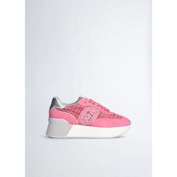 Baskets Liu Jo Sneakers roses en tweed