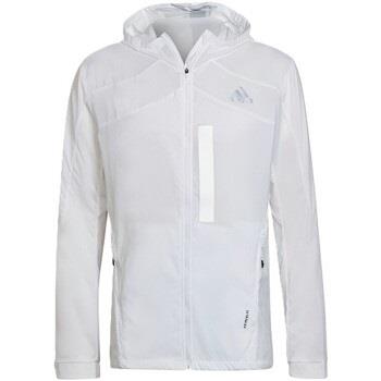 Veste adidas - Veste zippée à capuche - blanche