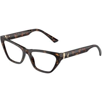 Lunettes de soleil Jimmy Choo JC3014 Cadres Optiques, Havana, 54 mm