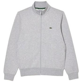 Manteau Lacoste SWEATSHIRT ZIPPE CORE SOLID - ARGENT CHINE - 1