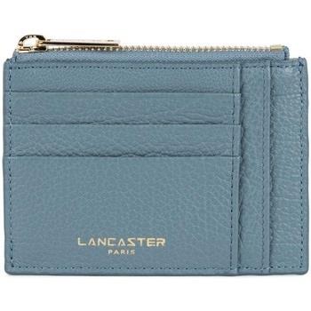 Portefeuille LANCASTER Porte-cartes Zippé Dune 129-22 Bleu Argile