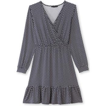 Robe Daxon by - Robe maille effet cache-coeur