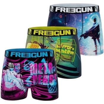 Boxers Freegun Lot de 3 boxers homme Metaverse