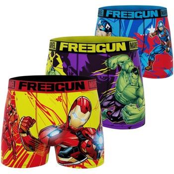 Boxers Freegun Lot de 3 boxers homme Marvels