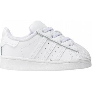 Baskets basses enfant adidas superstar_el_i_kids_bianco