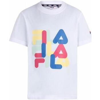 T-shirt enfant Fila fak0129_t-shirt_kids_bianco