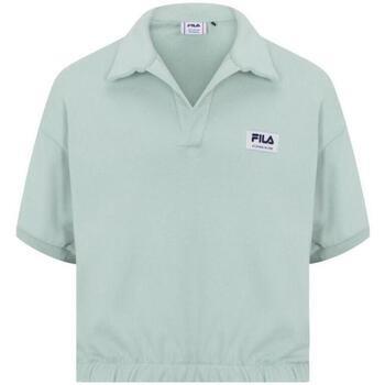 Polo enfant Fila fat0272_polo_teens_verde