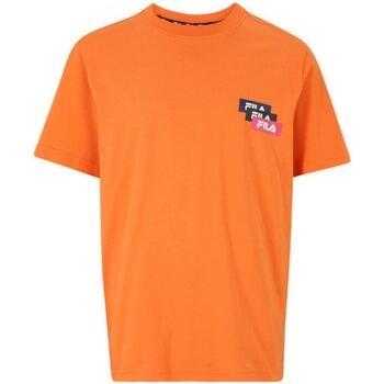 T-shirt enfant Fila fat0238_t-shirt_teens_arancio