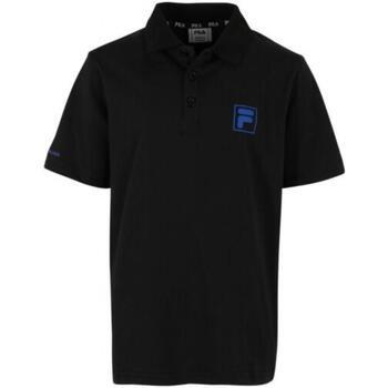 Polo enfant Fila fat0233_polo_teens_nero