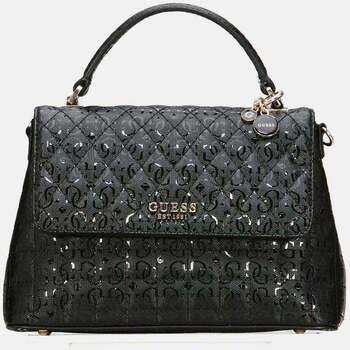 Sac Bandouliere Guess Sac Bandoulière Adi Small Satchel Black GG932220