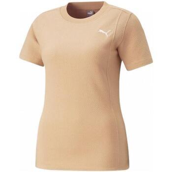 T-shirt Puma 674063_her_slim_tee_-_beige