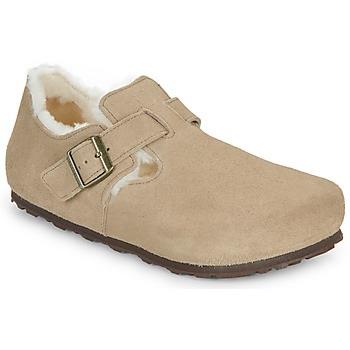 Derbies Birkenstock London Shearling LEVE Taupe