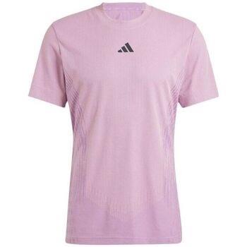 T-shirt adidas T-shirt Pro Airchill Homme Semi Pink Spark/Preloved Pur...