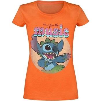 T-shirt Lilo &amp; Stitch Here For The Music