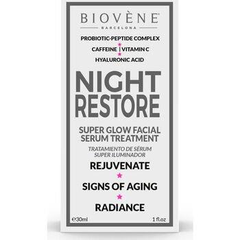 Soins ciblés Biovène Night Restore Super Glow Facial Serum Treatment