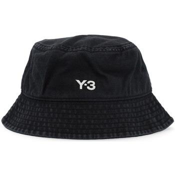 Chapeau Y-3 Casquette de pêcheur en tissu noir