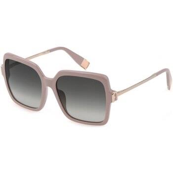 Lunettes de soleil Furla SFU626 Lunettes de soleil, Rose/Fumée, 58 mm