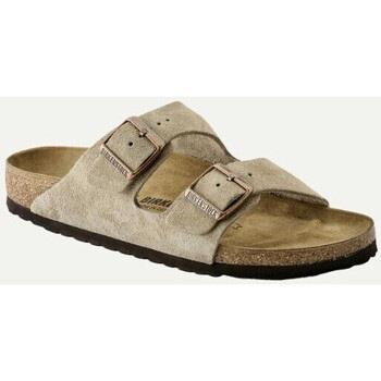 Baskets Birkenstock ARIZONA SANDALE SUEDE TAUPE