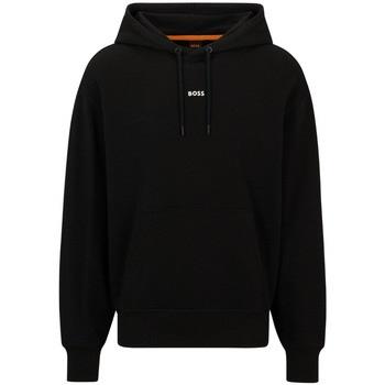 Polaire BOSS Sweat à capuche noir