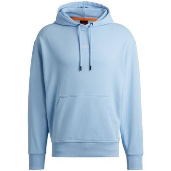 Polaire BOSS Sweat à capuche bleu