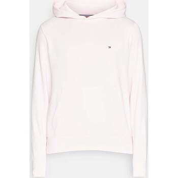 Polaire Tommy Hilfiger Sweat à capuche rose en coton bio