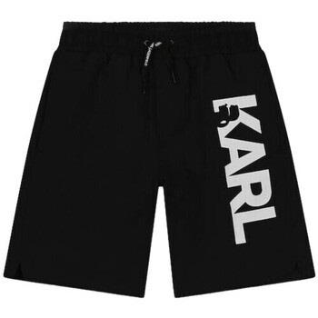 Maillots de bain enfant Karl Lagerfeld Short junior noir Z30023/09B