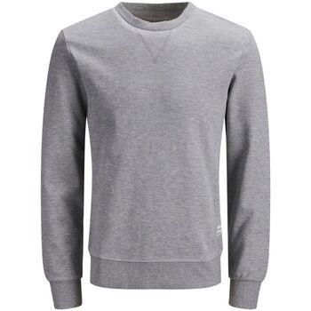 Sweat-shirt Jack &amp; Jones 12181903 CREW NECK-LIGHT GREY MELANGE