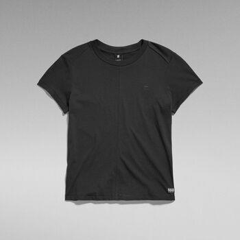 T-shirt G-Star Raw D24499-4107 FRONT SEAM R T-6484 BLACK