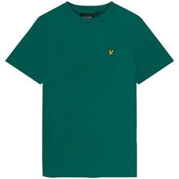 T-shirt enfant Lyle &amp; Scott TSB2000VT T-SHIRT-X154 COURT GREEN