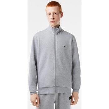 Polaire Lacoste Sweat zippé gris