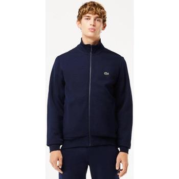 Polaire Lacoste Sweat zippé marine